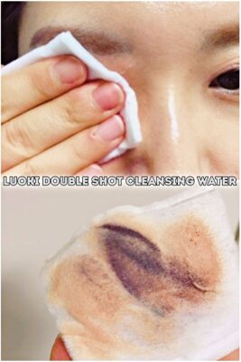 Luoki Double Shot Cleansing Water dùng tẩy trang mắt môi