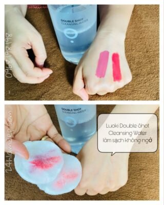 Nước tẩy trang - rửa mặt LUOKI DOUBLE SHOT CLEANSING WATER
